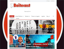 Tablet Screenshot of boitecast.net